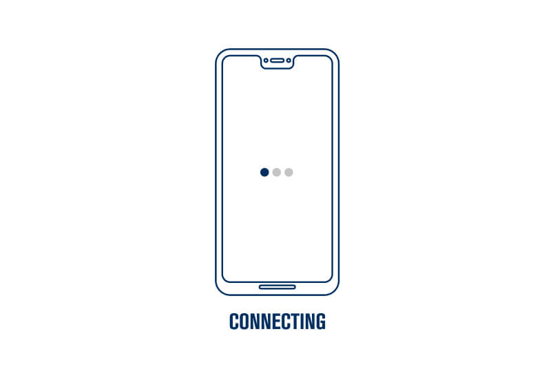 Step 7. Appliance is connecting.