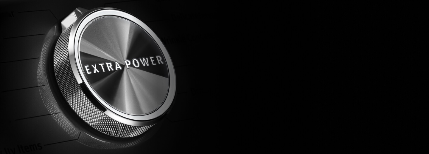 Maytag® Extra Power button