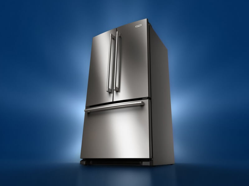 Maytag® stainless steel French door refrigerator