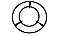 Dryer drum icon.