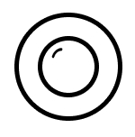 A plate icon