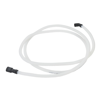 Close up image of dishwasher drain hose