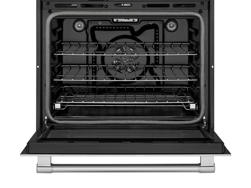 An open oven