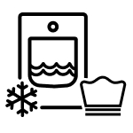 Cold and delicate washer cycle
