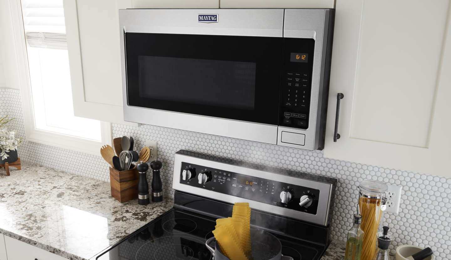 Maytag® stainless steel microwave