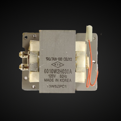 Image of high voltage transformer for microwave