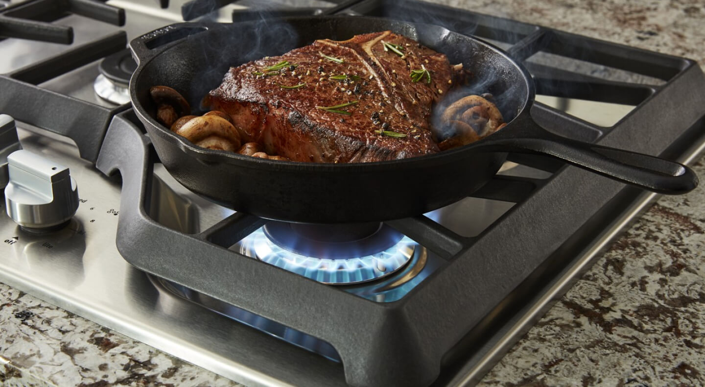Gas cooktop