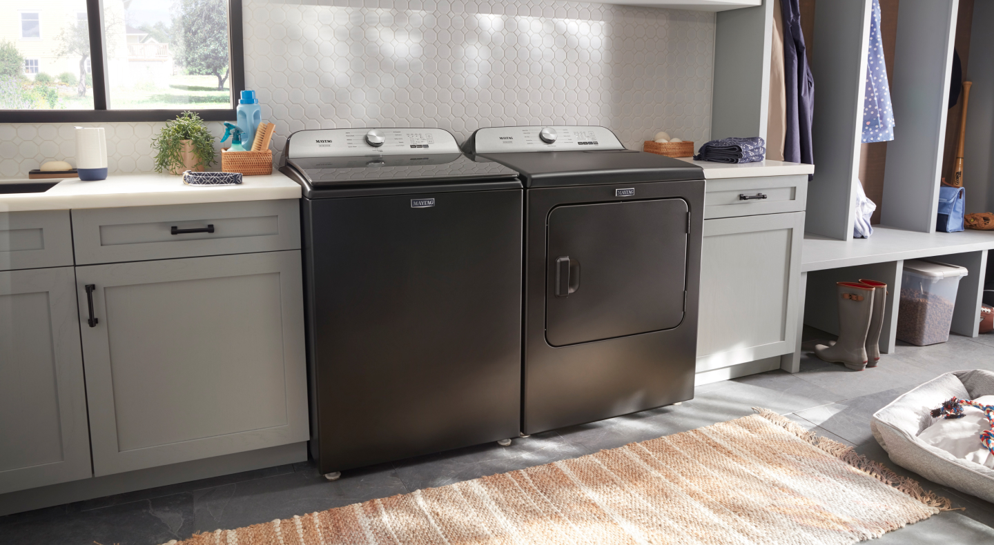Maytag® top load washer and dryer set