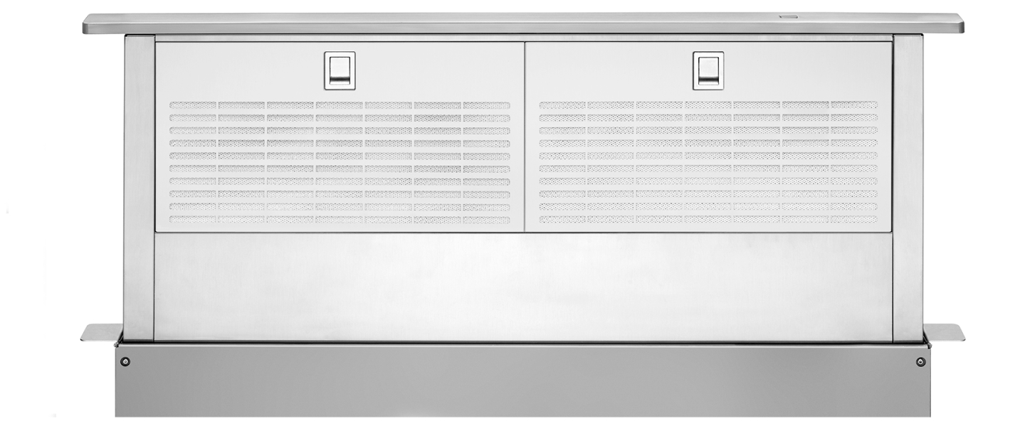 Downdraft vent hood