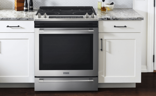 Maytag® oven set in cabinetry