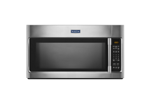 Maytag® fingerprint resistant stainless steel microwaves