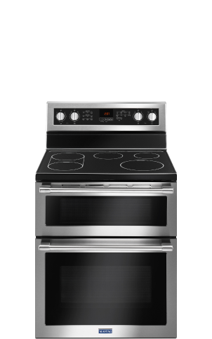 Maytag® fingerprint resistant stainless steel ranges
