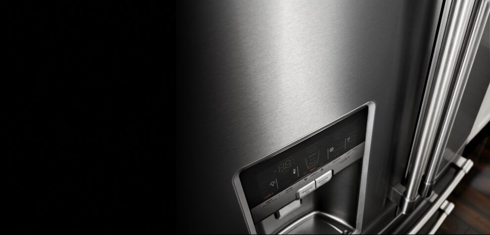 Fingerprint resistant stainless steel defends against splatters, smudges and streaks