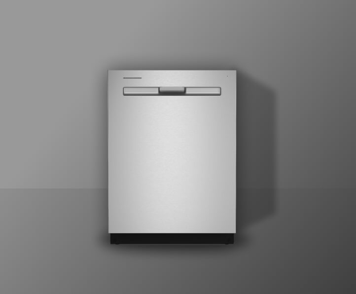 Pocket handle dishwasher