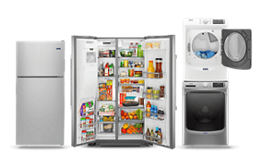 A suite of ADA compliant appliances from Maytag brand