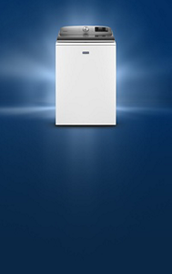 White Maytag® front load washer