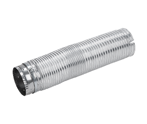A dryer vent hose.