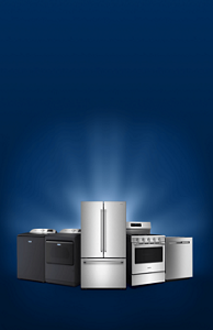 Angled Maytag® appliances