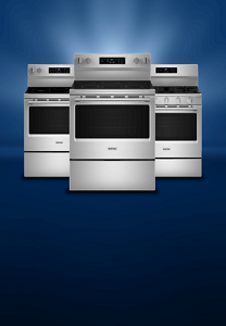 Three Maytag® ranges