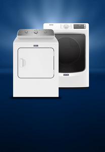 Two Maytag® dryers