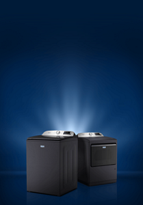 A Maytag® washer and dryer pair